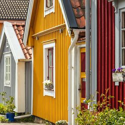 Skandinavische Häuser