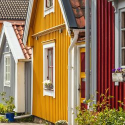 Skandinavische Häuser